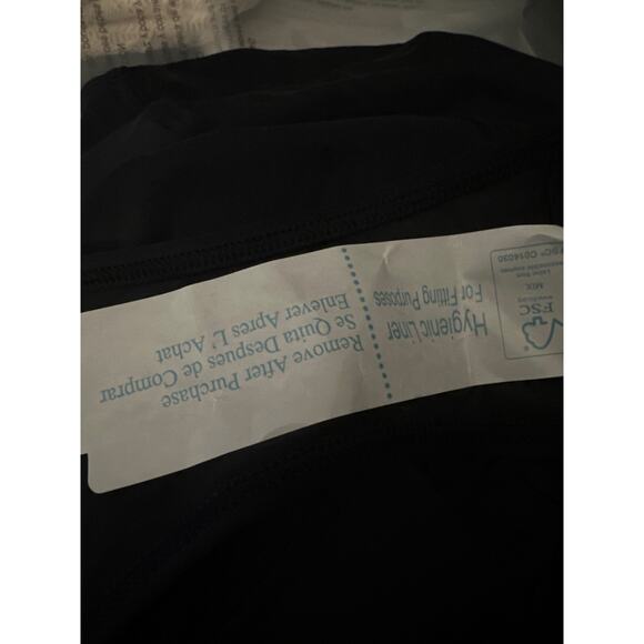 Andie Malibu Snap Front One Piece Swimsuit Black Size Large - Picture 5 of 9